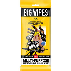 Επαγγελματικά μαντηλάκια καθαρισμού Big Wipes 40 τεμαχίων