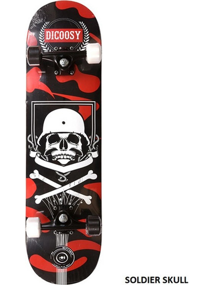 Αθλοπαιδιά 001.5135 Black/Red Skull