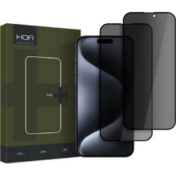 Hofi Antispy Glass Pro+ Privacy Τζαμάκι Προστασίας για iPhone 16 Pro Max / 17 Pro Max 2τμχ