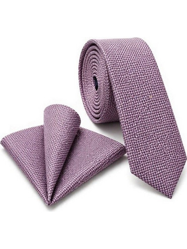 JANLOUIE TIE OXFORD WITH HANDKERCHIEF 5,5CM