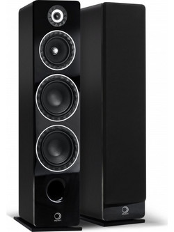Elipson Prestige Facet 24F Ζεύγος Ηχείων Hi-Fi Δαπέδου 250W 3 Δρόμων Black