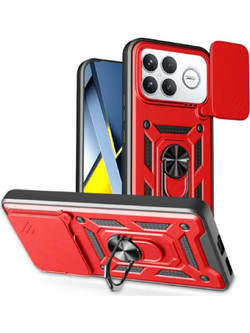 Bodycell Armor Slide Θήκη Κινητού Red (Xiaomi Poco F8 Ultra)