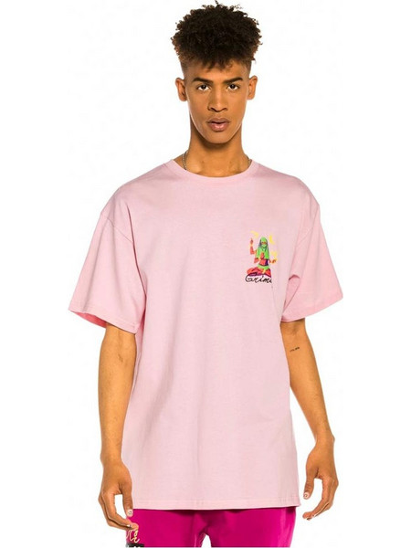 Grimey Ανδρική κοντομάνικη μπλούζα The Dawn Tee GA635-PNK