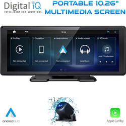 DIGITAL IQ PNA 9900_CPAA (10.26inc) (PORTABLE DVR MULTIMEDIA CARPLAY & ANDROID AUTO)