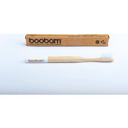Boobam Brush Style Medium Οδοντόβουρτσα Λευκή
