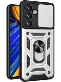 Bodycell Armor Slide Θήκη Samsung Galaxy S26 Silver