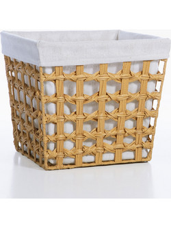 Nef-Nef Homeware Καλάθι Verde 33x33x30 Καφέ