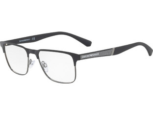 Emporio Armani EA1061 3001 Ανδρικός Σκελετός Γυαλιών Οράσεως Μεταλλικός Μαύρος