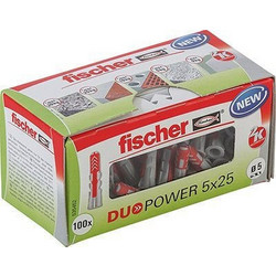 Fischer DuoPower 5x25 100 pcs