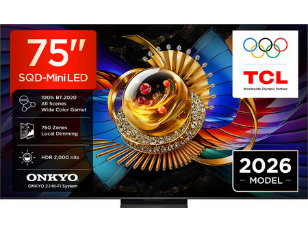 TCL SQD-Mini LED 75Q7D PRO Smart Τηλεόραση 75" 4K UHD Mini LED HDR (2026)