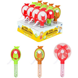 Luna Toys Σαπουνόφουσκες - Χειροκίνητο Ανεμιστηράκι 2σε1, 1τμχ (0623390)