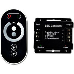 Ασύρματο Dimmer Αφής RF με Τηλεχειριστήριο για LED Ταινία RFTC-03