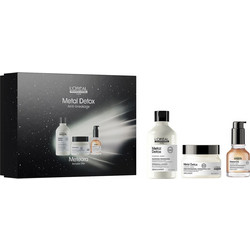 Loreal Metal Detox Set Επαγγελματική Προστασία και Επανόρθωση Μαλλιών