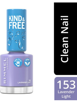 Rimmel Kind & Free Nail Polish 153 Lavender Light Gloss Βερνίκι Νυχιών
