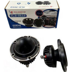 Rolinger Oems RLG-39AG Σετ Tweeter Αυτοκινήτου Στρογγυλά 4" 100W RMS 105dB