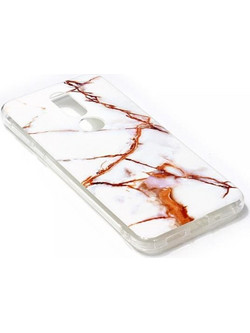 TPU Case Θήκη Σιλικόνης για Nokia 7.1 Σχέδιο Μάρμαρο ΟΕΜ