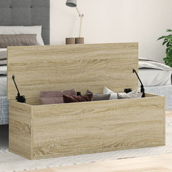 vidaXL Κουτί Αποθήκευσης Sonoma Δρυς 102x35x35cm Επεξεργασμένο Ξύλο 1 τεμ