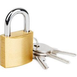 CTECH λουκέτο ασφαλείας με κλειδί CTL-0012, 50mm, μεταλλικό