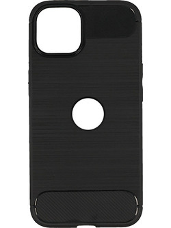 Powertech Carbon Back Cover Black (iPhone 14 Pro)