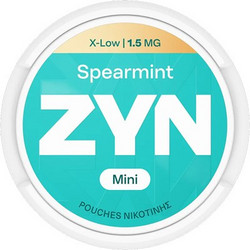 ZYN Spearmint Mini X-Low (1.5mg)