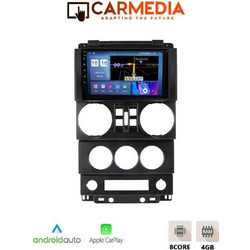 Carmedia CMDU409-3 Jeep Wrangler 2006-2011 Ηχοσύστημα Αυτοκινήτου με Οθόνη Αφής & GPS