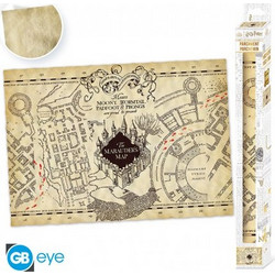 HARRY POTTER - Parchment poster - Marauder's Map