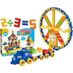 Τουβλάκια Κουτί 250 τεμ 29x22x7cm ToyMarkt 95452