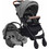 vidaXL Καρότσι Μωρού 3 σε 1 Grey 10377