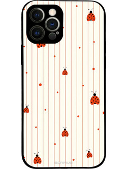 Sonique Stripe Stories Series Θήκη με Σχέδιο «Πασχαλίτσα» (iPhone 12 Pro)
