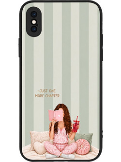 Sonique Stripe Stories Series Θήκη με Σχέδιο «Chapter» (iPhone XS / X)