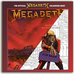 Rock n Roll Colouring Megadeth Colouring Book