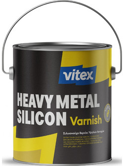 Vitex Heavy Metal Silicon Βερνίκι Ματ 0.75lt