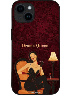 Sonique Diva Series Back Cover Drama Queen (iPhone 14)