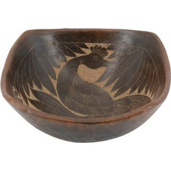 Artekko Antique Μπολ από Τερακότα σε Καφέ Αποχρώσεις (25x25x9)cm
