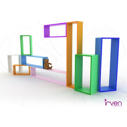Ράφι τοίχου Irven Tetrtis B08 36x36x24cm