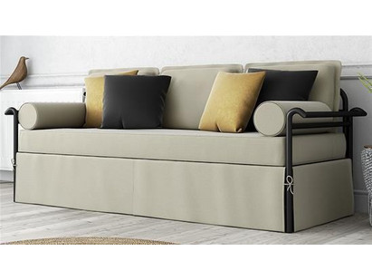 Καναπές Μεταλλικός Διθέσιος Chic Strom Sofa 88x146cm Με Επιλογή Χρώματος