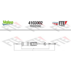 VALEO 4103002 - FKS02030 VALEO ΝΤΙΖΑ ΣΥΜΠΛΕΚΤΗ