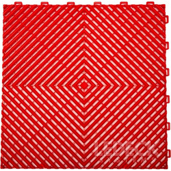 DIGITAL IQ PLASTIC FLOOR TILES (RED)