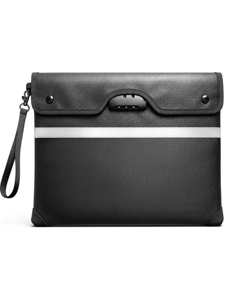 Hurtel Rfid Fireproof Document Bag With Combination Lock 37.5 x 29.5 Cm - Black 5907769388316 - (OTN-38)