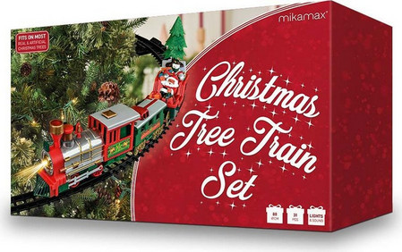 Χριστουγεννιάτικο Τρενάκι για Δέντρο Christmas Tree Train Set