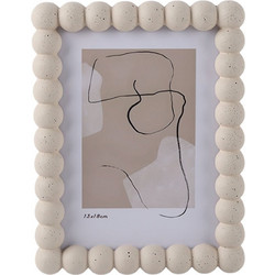 ESTIA ΚΟΡΝΙΖΑ FIBRA ΜΕ ΞΥΛΙΝΟ ΠΛΑΙΣΙΟ ΜΠΕΖ 15.8x2.5x20.4cm