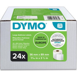D 13187 LW LRG ADDRESS LABELS 89x36 24R