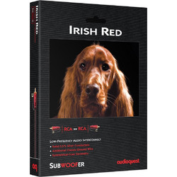 AudioQuest Irish Red RCA - 3.0M IRISH RED SUBWOOFER