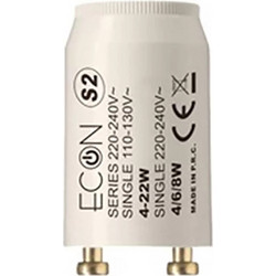 STARTER ΛΑΜΠΑΣ ΦΘΟΡΙΣΜΟΥ 4-22W/220-240V S2 RLX