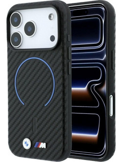 BMW M Carbon Printed Ring MagSafe Case Black (iPhone 18 Pro / 17 Pro)