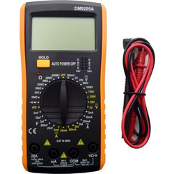 Ψηφιακό Πολύμετρο DM9205A AC/DC με Μέτρηση Χωρητικότητας