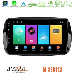 Bizzar M Series Android16 Smart 453 Ηχοσύστημα Αυτοκινήτου 9" & GPS