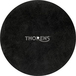 Thorens Κάλυμμα Πλατό Δέρμα Suede Μαύρο