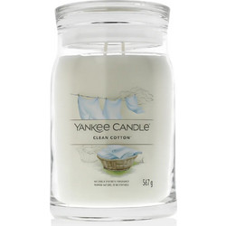 Yankee Candle Signature Praline & Birch Αρωματικό κερί 567 gr τύπος Clean Cotton