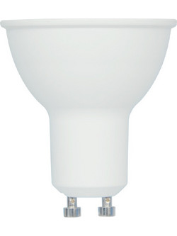 Λάμπα LED SMD 7W GU10 6500K ψυχρό λευκό φως 800lm γαλακτερός - 7WGU10KCW
